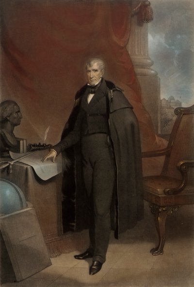 William Henry Harrison von John Sartain