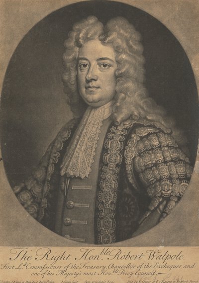 Sir Robert Walpole von John Simon