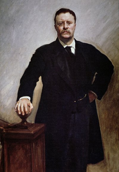 Theodore Roosevelt von John Singer (after) Sargent