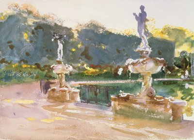 Boboli-Gärten, ca. 1907 von John Singer Sargent