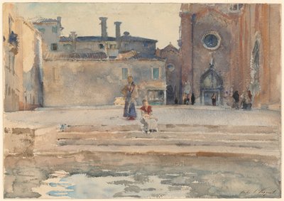Campo dei Frari, Venedig von John Singer Sargent