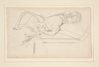 Figur eines Mädchens von John Singer Sargent