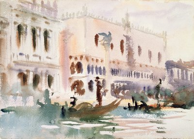 Von der Gondel aus von John Singer Sargent