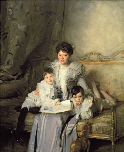Frau Knowles und ihre Kinder von John Singer Sargent