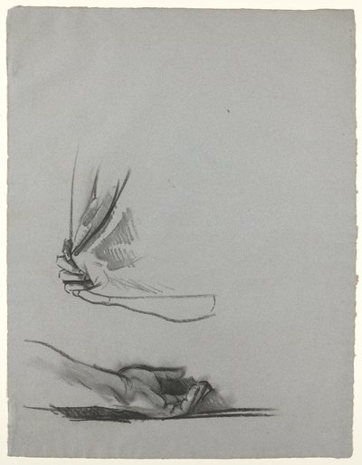 Studien von Händen von John Singer Sargent