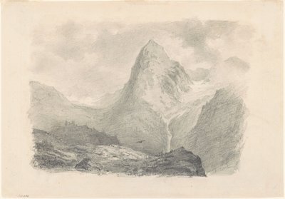 Die Alpen [recto], 1868-1869 von John Singer Sargent