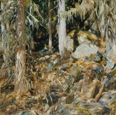 Der Einsiedler (Il solitario), 1908 von John Singer Sargent