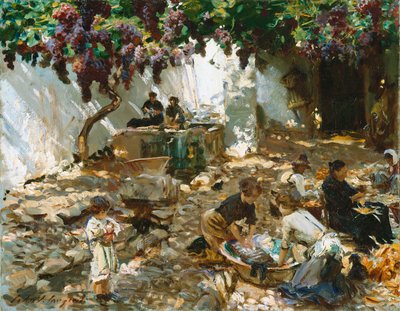 Frauen bei der Arbeit von John Singer Sargent