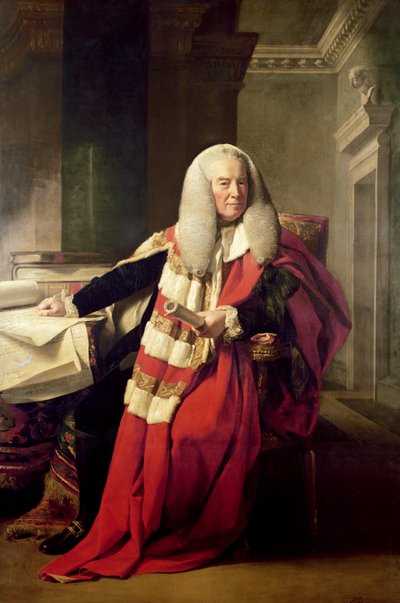 Porträt von William Murray (1705-93) von John Singleton Copley