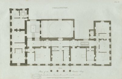 Chillington Hall: Gravur von John Soane