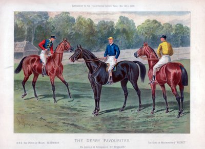 Die Derby-Favoriten, 30. Mai 1896 von John Sturgess