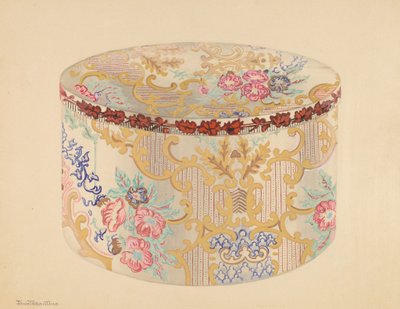 Hutschachtel, ca. 1937 von John Tarantino