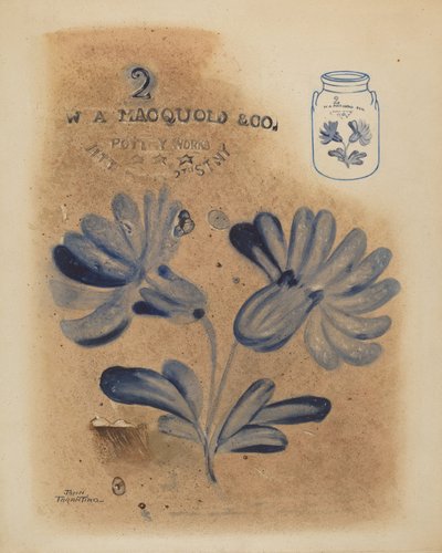 Krug, wahrscheinlich 1937 von John Tarantino