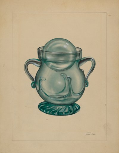 Zuckerschale, ca. 1936 von John Tarantino