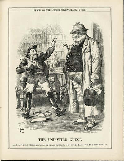 Illustration von John Tenniel (1820-1914) in Punch von John Tenniel