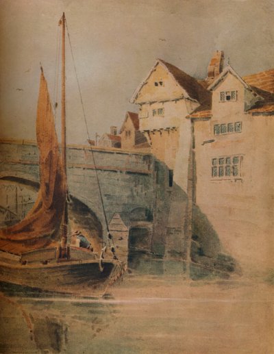 Fye Bridge, Norwich von John Thirtle