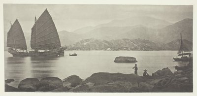 Eine Kanton-Handelsdschunke von John Thomson