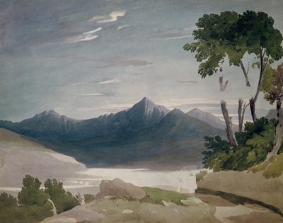 Snowdon, ca. 1820 von John Varley