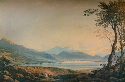 Windermere von Bowness, ca. 1822, 1938 von John Varley I