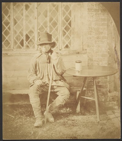 [Mann am Tisch sitzend] von John Whistler
