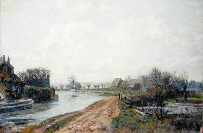Kanal, Rickmansworth von John William Buxton Knight