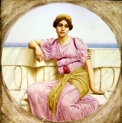 Reflexionen, 1918 von John William Godward