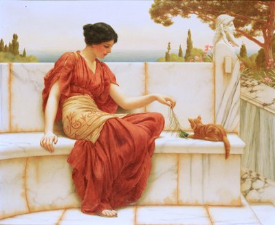 Der Favorit, 1901 von John William Godward