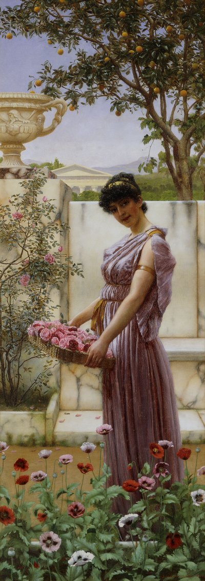 Die Blumen der Venus, 1890 von John William Godward