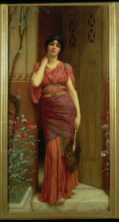 Die Gartentür von John William Godward