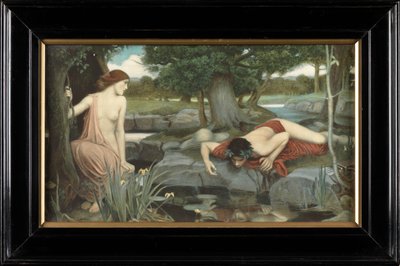 Echo und Narziss von John William Waterhouse
