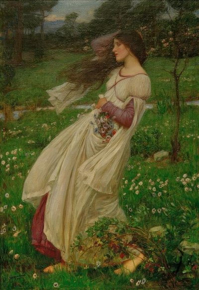 Windblumen von John William Waterhouse