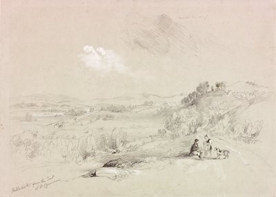 Haltwhistle von Osten von John Wilson Carmichael