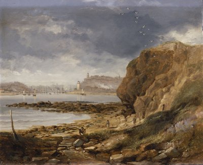Schilde vom Hafeneingang von John Wilson Carmichael