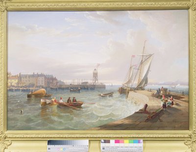 Der Hafen von Hartlepool von John Wilson Carmichael