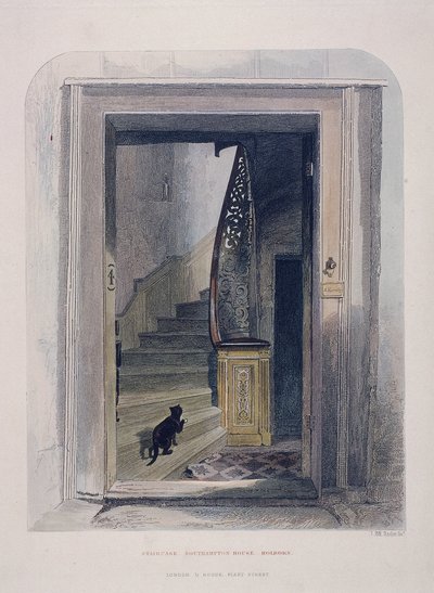 Southampton House, Chancery Lane, London, 1851 von John Wykeham Archer