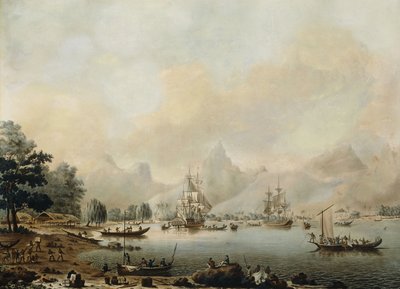 Ein Blick auf Moorea von John the Younger Cleveley