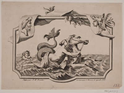 Titelvignette. Amphitrite auf dem Meer von Jonas Haas