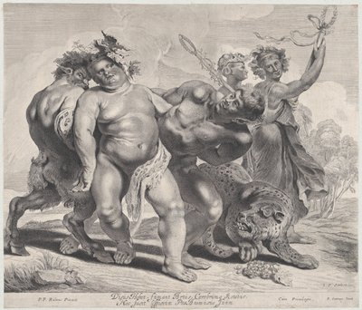 Trunkenheit des Bacchus von Jonas Suyderhoef