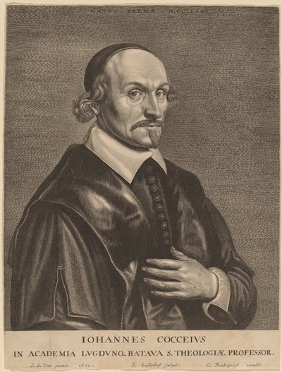 Johannes Cocceius von Jonas Suyderhoff after Jan de Vos