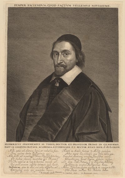 Frederick Spanheim von Jonas Suyderhoff after Pieter Dubordieu