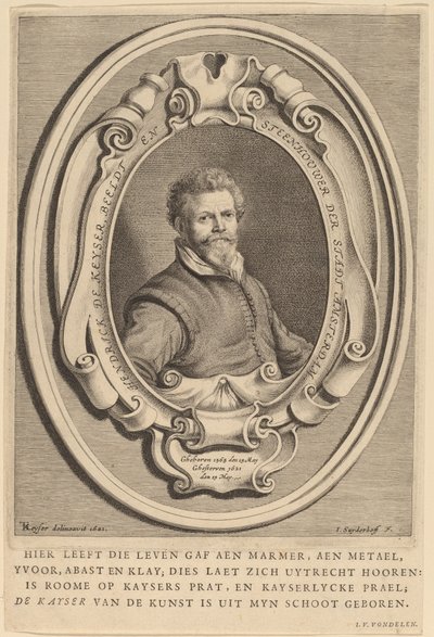 Hendrick de Keyser von Jonas Suyderhoff after Thomas de Keyser