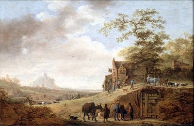 Eine pastorale Landschaft von Joost Vinck