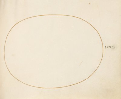 Tafel 71: Leeres Oval von Joris Hoefnagel
