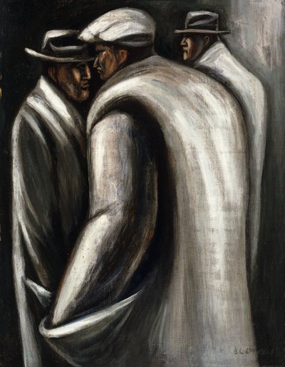 Die Arbeitslosen, ca. 1928-30 von José Clemente Orozco