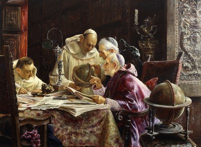 Die Geographen, 1902 von Jose Gallegos Arnosa