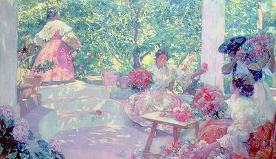 Der spanische Garten von Jose Mongrell y Torrent