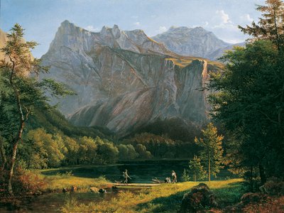 Der hintere Langbathsee von Josef Feid