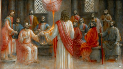 Jesus erscheint den Jüngern von Josef Johann Michel