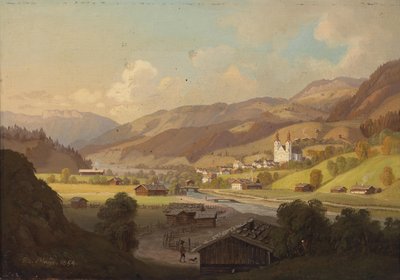 Blick auf Maria Rain, Kärnten von Josef Mayr