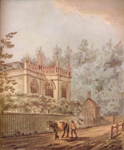 Strawberry Hill, 18. Jahrhundert, 1922 von Joseph Charles Barrow